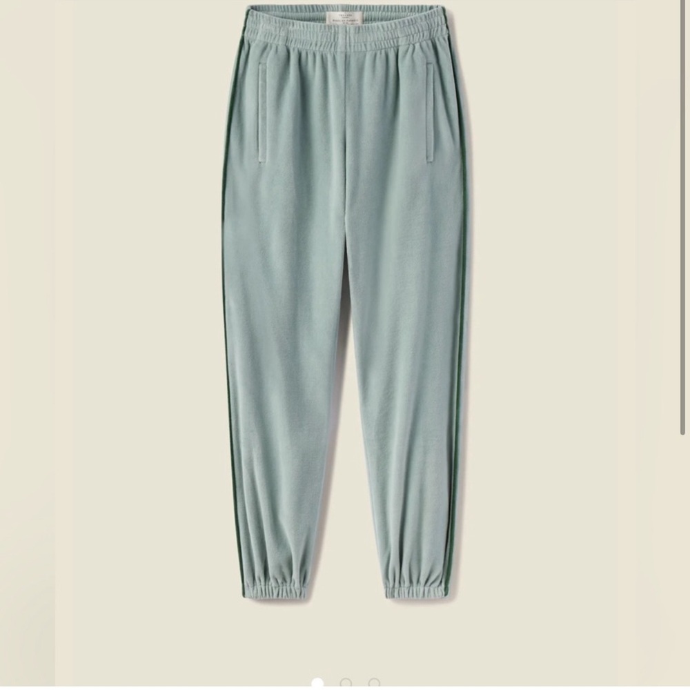 Trovata Birds of Paradise DUSTY PANT SURF SPRAY VELOUR